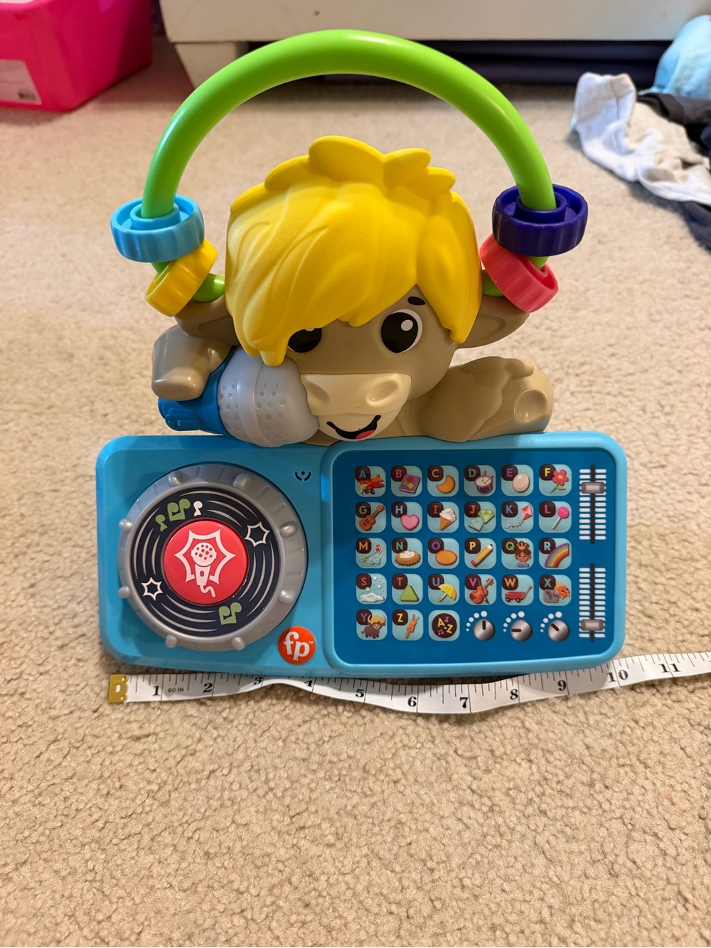 Fisher Price Baby Learning Link Squad A to Z Yak Toy